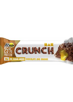 Crunch bar - 12x50g chocolate and orange