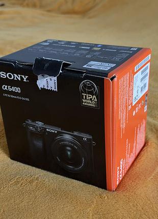 Sony a6400 + kit 16-50 (новий стан)