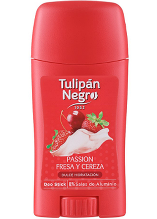 Дезодорант-стік tulipan negro gourmand полуниця та вишня, 50мл, 50 мл