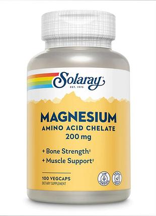 Magnesium 200mg - 100 vcaps