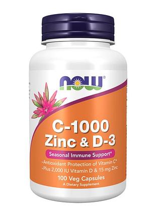 C-1000 zinc & d-3 - 100 vcaps