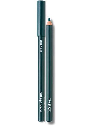 Олівець для очей paese soft eyepencil тон 01 jet black, 1,35 г 05 green sea