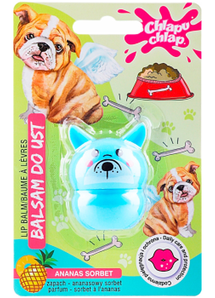 Бальзам для губ «doggy» chlapu chlap ananas sorbet, 7г, 7 г