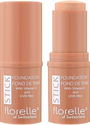 Тональний крем стік florelle stick foundation тон 104, 15г, 15 г