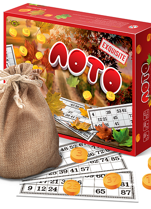 Настольная игра "лото exquisite" mkl1001
