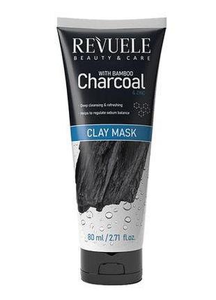 Revuele маска для лица с углем bamboo charcoal, 80 мл, 80 мл
