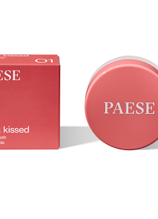 Рум'яна кремові paese kiss my cheeks creamy blush kissed тон 01, 4 г