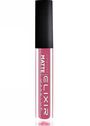 Рідка помада для губ матова elixir liquid lip matte тон 420 rouge