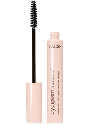 Тушь для ресниц удлиняющая paese eyegasm natural black, 10мл, 10 мл