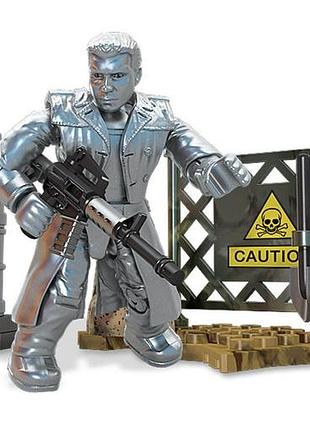 Конструктор терминатор т-1000, 33 детали - terminator, genisys, t-1000, mega bloks