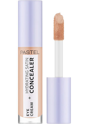 Pastel крем для век+ увлажняющий сатиновый консиллер тон 61 vanilla, 4,3 мл