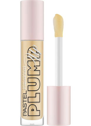 Pastel блеск для придания объему губ plump up extra hydrating plumping тон 201, 5,3 мл