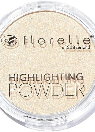 Компактний хайлайтер для обличчя florelle тон 11, 8 г