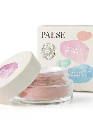 Румяна paese minerals 300w peach, 6 г 302c mallow