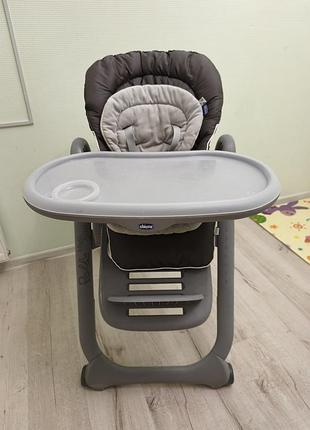 Стульчик для кормления chicco polly magic relax 0+