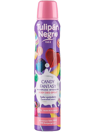 Дезодорант-спрей tulipan negro сладкие фантазии, 200мл, 200 мл