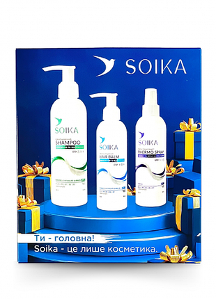 Soika набір святковий для волосся 3в1 (3 од.)