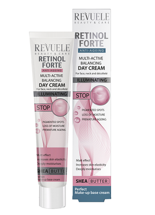 Revuele крем для лица балансирующий дневной мультиактивный retinol forte, 50 мл, 50 мл