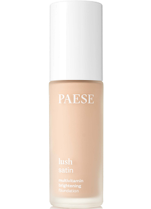 Тональный крем мультивитаминный paese lush satin 30, 30мл, 30 мл
