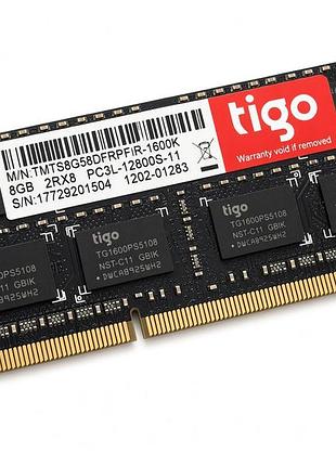 Tigo 8gb ddr3l 1600mhz pc3l-12800s оперативна пам'ять 8 гб ддр3л 1600 мгц для ноутбука