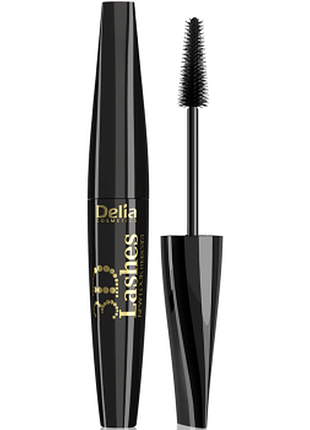 Туш для вій з 3d ефектом delia new look 3d lashes black, 12 мл, 12 мл