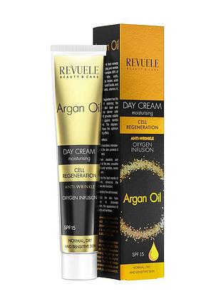 Revuele дневной крем против морщин argan oil, 50 мл, 50 мл