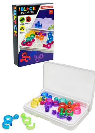 Головоломка серии "create and play" pl-724-113 развитие логики 120 вариантов сборки