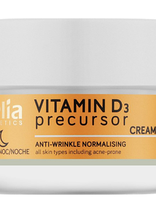 Ночной крем против морщин delia vitamin d3, 50мл, 50 мл