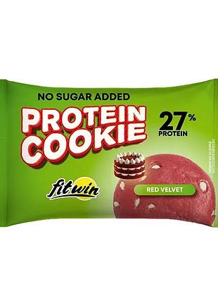 Protein cookie 27% - 10x40g red velvet
