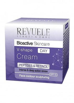 Revuele крем для контуру обличчя денний з пептидами і ретинолом bioactive skincare, 50 мл, 50 мл