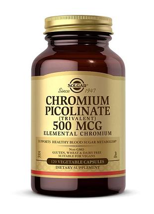 Chromium picolinate 500mcg - 120 vcaps