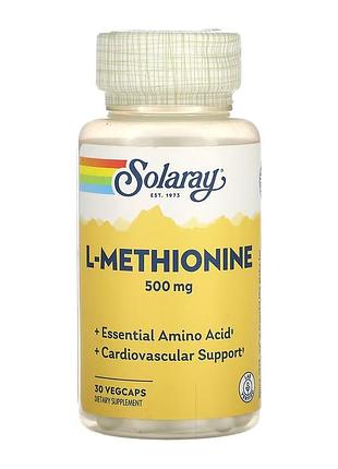 L-methionine 500mg - 30 vcaps