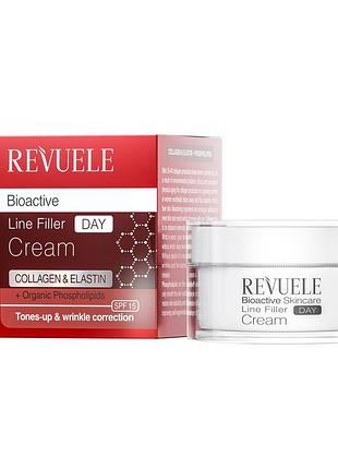 Revuele крем-филлер дневной с коллагеном и эластином bioactive skincare, 50 мл, 50 мл