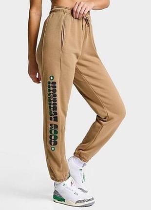 Флісові бавовняні спортивні штани джогери jordan artist series by jordan moss brooklyn fleece pants у  кольорі dark driftwood (коричневий) xl usa 🇺🇸