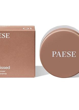 Бронзер кремовый paese kiss my cheeks creamytan kissed тон 02, 12г