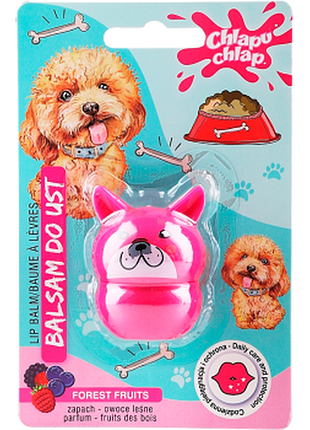 Бальзам для губ «doggy» chlapu chlap forest fruits, 7г, 7 г