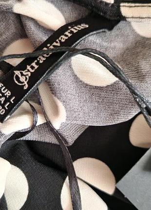 Елегантне боді в горошок від stradivarius 5