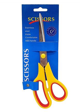 Детские ножницы канцелярские "scissors" 64-7, 21 см