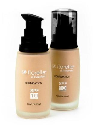 Тональный крем для лица spf10 florelle тон 08, 30мл