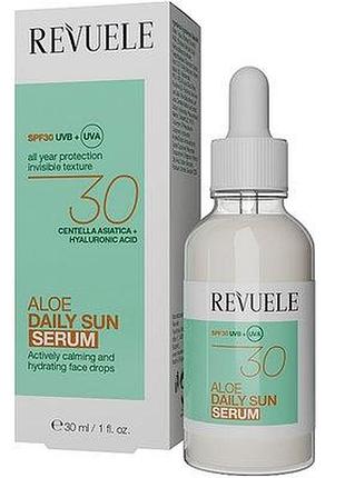 Revuele сироватка для обличчя spf30 aloe daily sun, 40 мл, 40 мл