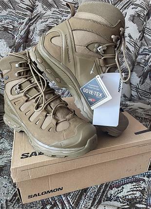 Черевики чоловічі salomon quest 4d forces хакі 45 розмір