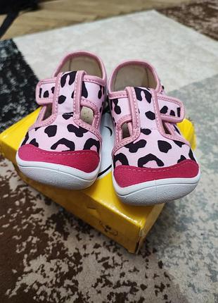 Сліпони для дівчинки weestep barefoot 701-113 рожевий