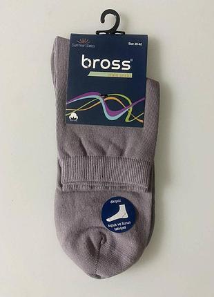 Носки мужские 43-45 серый bross 24992