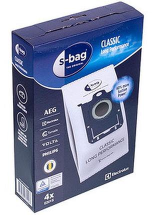 Набор мешков e201s s-bag (4 шт) для пылесоса electrolux 900168458 (9001684589)