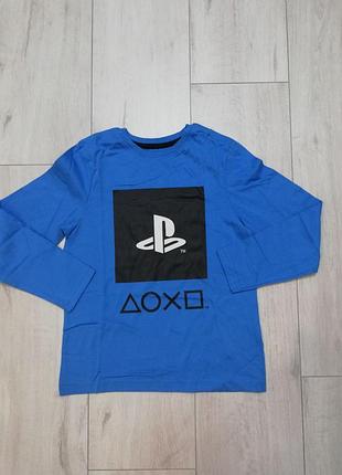 Реглан для хлопчика playstation синій, розмір 128 см