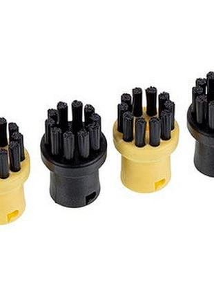 Комплект круглых щеток для пароочистителя karcher 2.863-264.0 (4 шт)