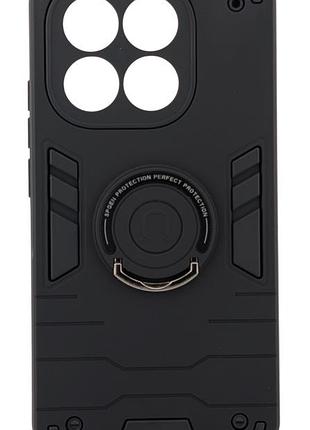 Чохол spgen ring для xiaomi 15t протиударний з підставкою кільце чорний