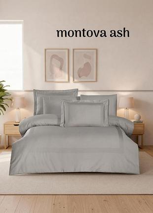 Постельное белье сатиновое la romano premium 300 tc евро размер montova ash
