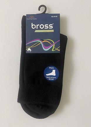 Шкарпетки чоловічі 39-42 чорний bross 24993