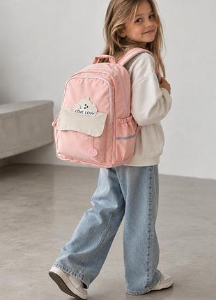 Школьный рюкзак для девочек lucky розовый 43 × 15 × 30 см код: s205 pink
